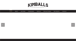 Desktop Screenshot of kimballsauction.com