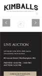 Mobile Screenshot of kimballsauction.com
